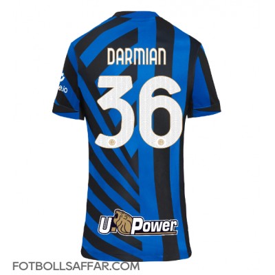 Inter Milan Matteo Darmian #36 Hemmatröja Dam 2024-25 Kortärmad Inter Milan Matteo Darmian #36 Hemmatröja Dam 2024-25 Kortärmad